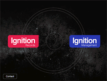 Tablet Screenshot of ignition.co.uk